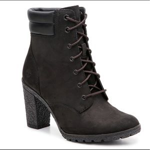 TIMBERLAND WOMENS TILLSTON LACE-UP BOOT - BLACK